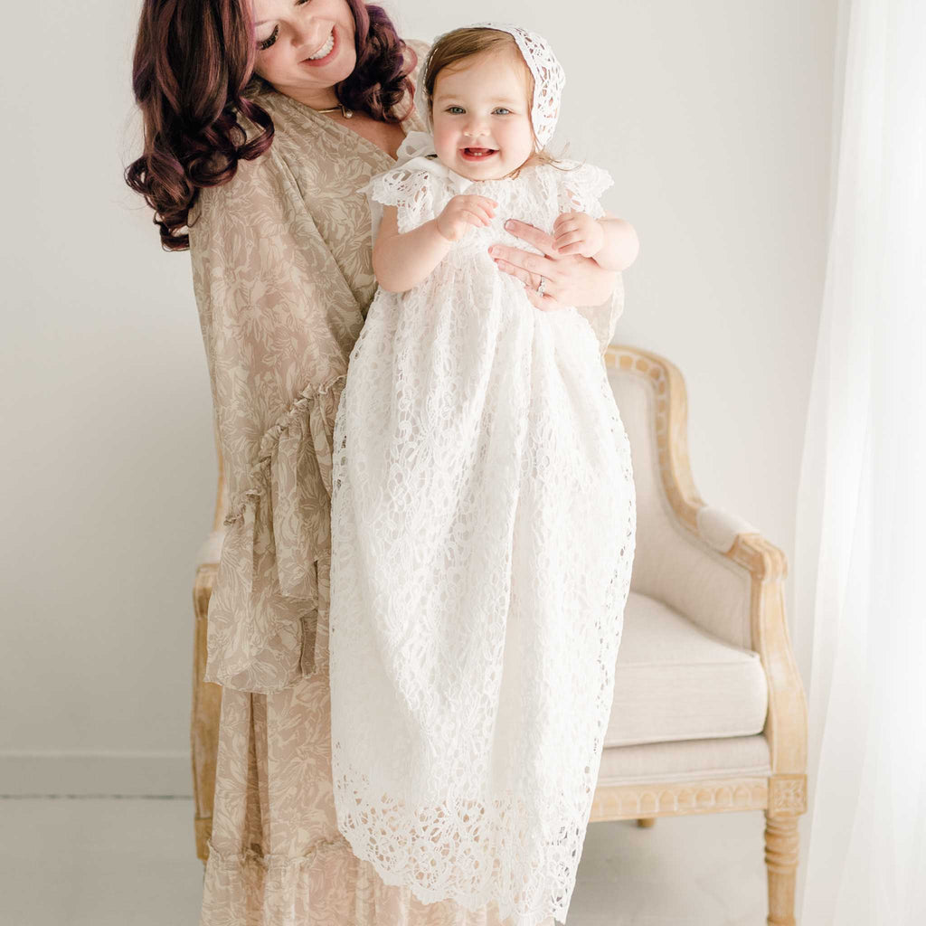 Lola Christening Gown at Baby Beau & Belle