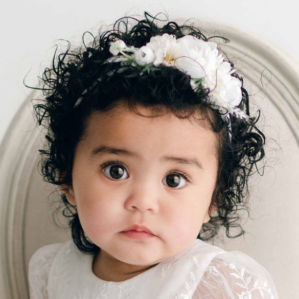 Heirloom Baby Girl Headbands & Flower Crowns