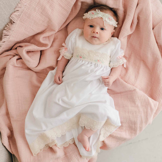 newborn coming home dresses Hello World Newborn Girl Personalized Coming Home Hat & Romper Outfit