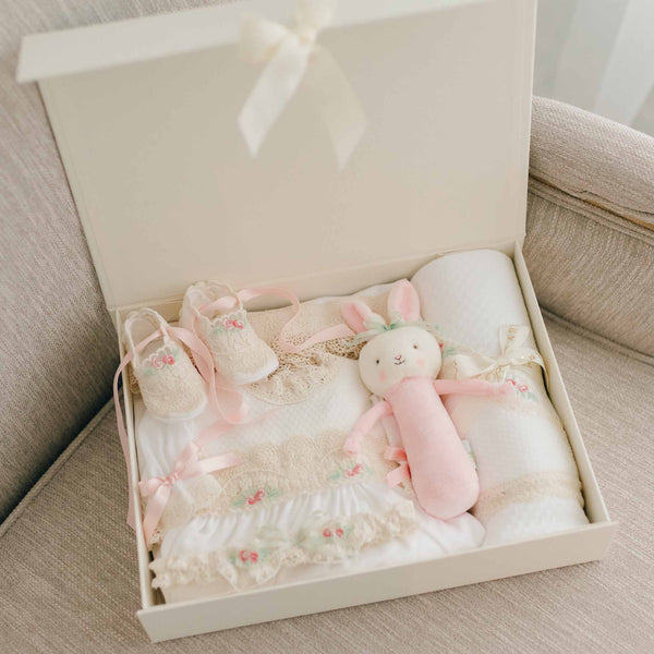 Baby Gift Box | Newborn Girl Gift Basket | Boho Rainbow – Baby Blossom  Company