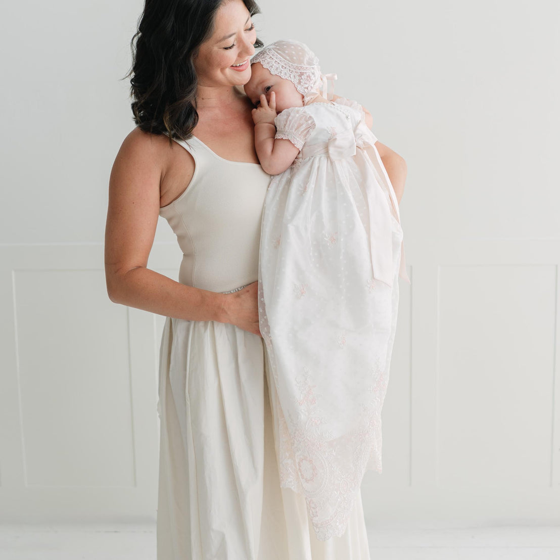 Elizabeth Christening Gown & Bonnet