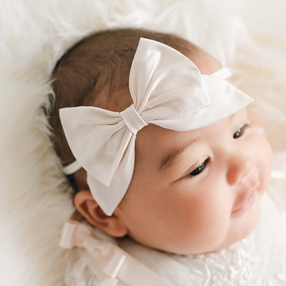 Elizabeth Silk Bow Headband