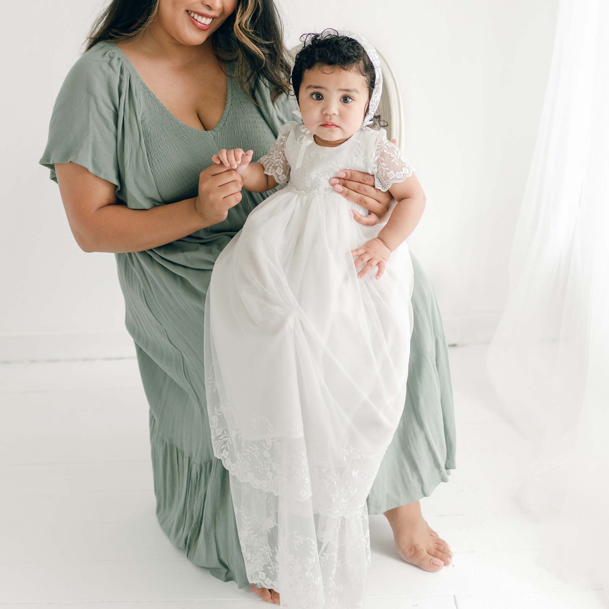 Ella Christening Gown at Baby Beau & Belle Ella Christening Gown at Baby Beau & Belle
