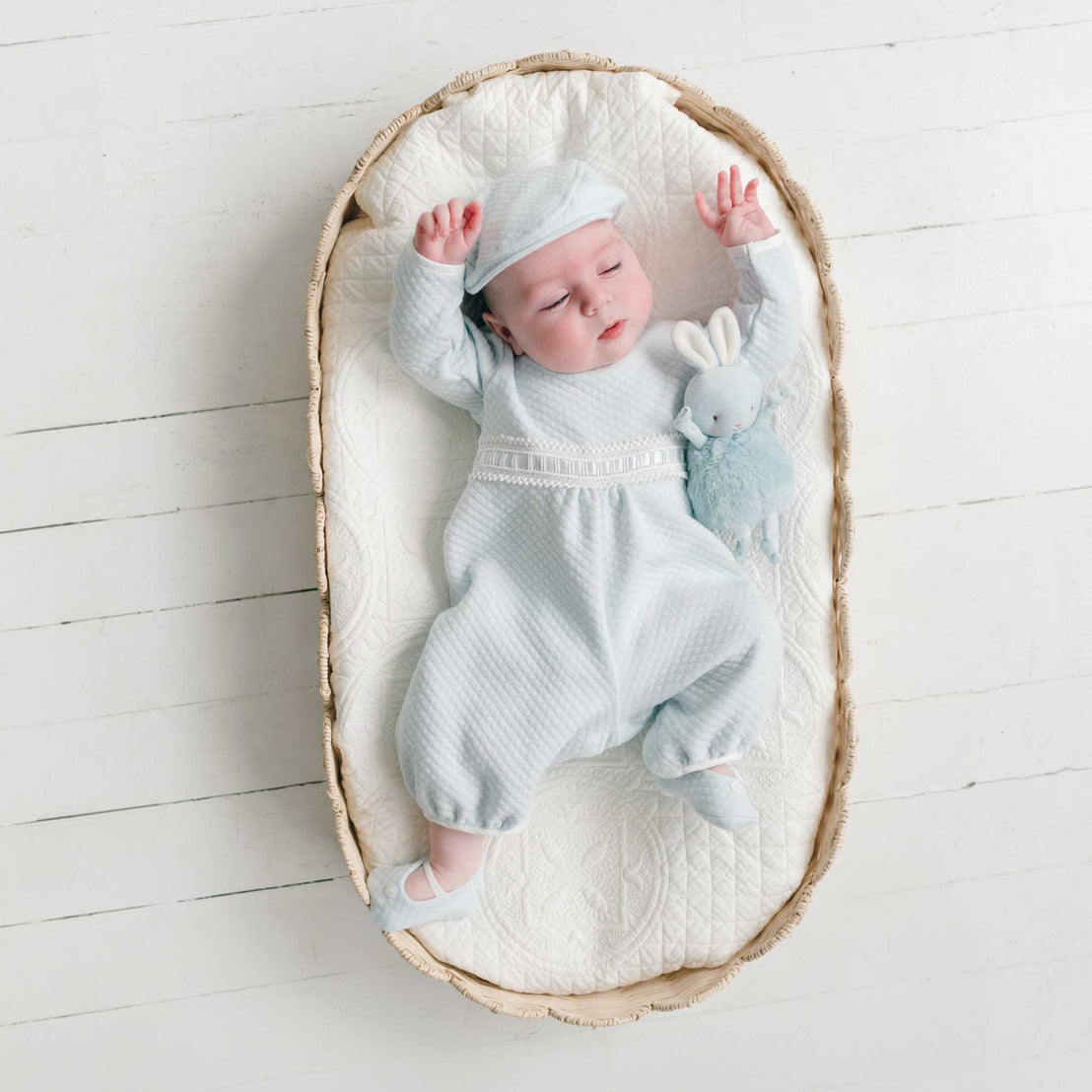 Ethan Quilted Newsboy Cap