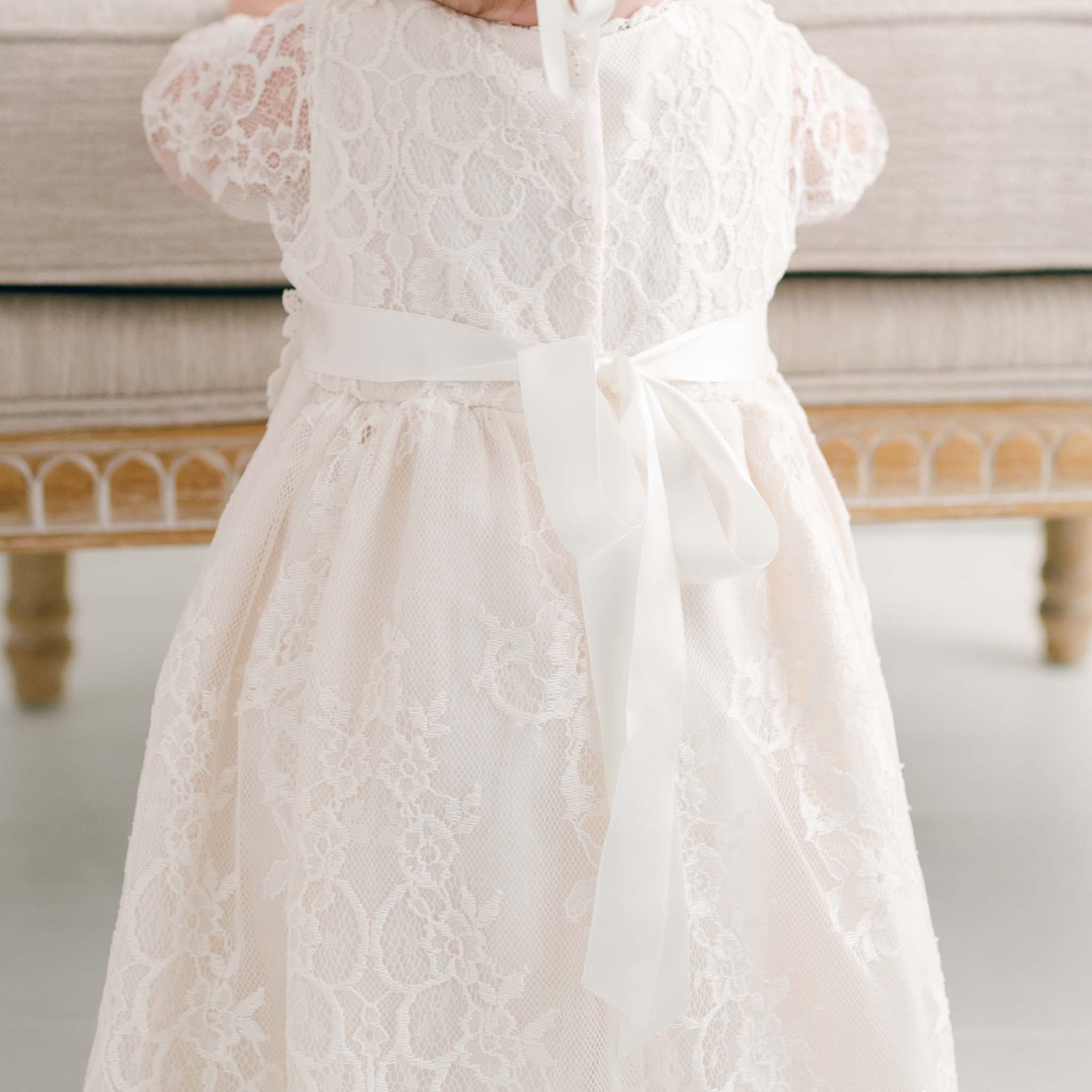 Juliette Christening Gown & Bonnet Baby Beau and Belle Juliette Christening Gown & Bonnet Baby Beau and Belle