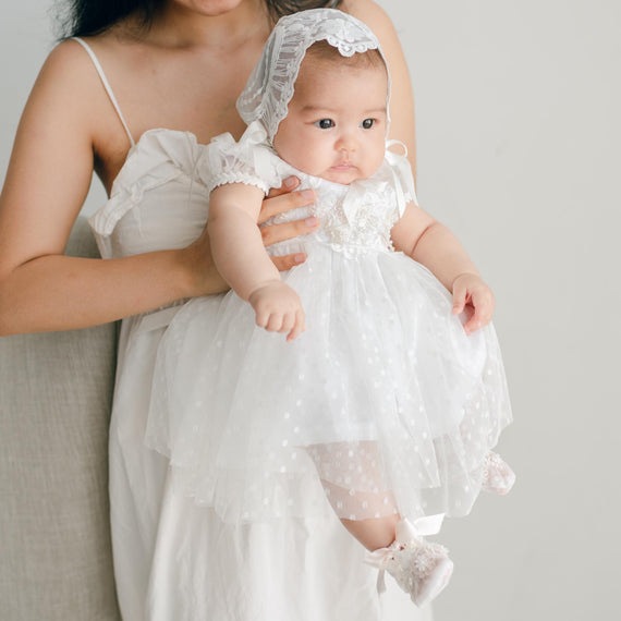 cute infant easter dresses Vintage Easter floral cotton dress for baby girls and toddlers, classic retro organic cotton summer frock