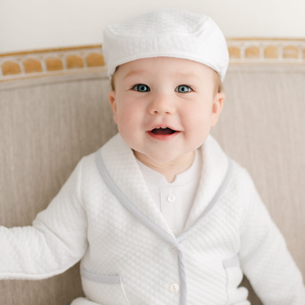 Newsboy Baby Boy Hat - Harrison │ Baby Beau & Belle – Baby Beau and Belle