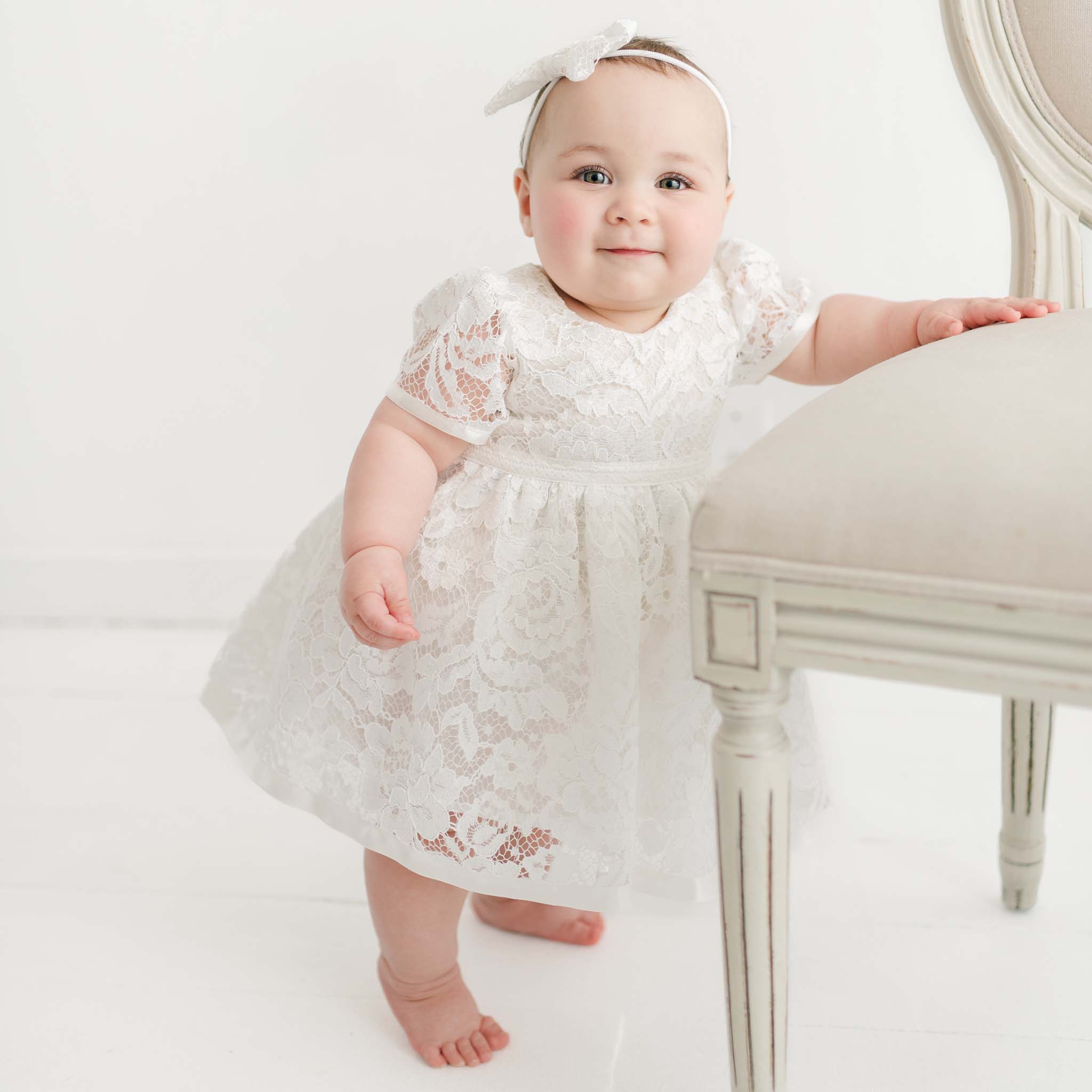 rose lace romper dress Rose Romper Dress Baby Beau and Belle