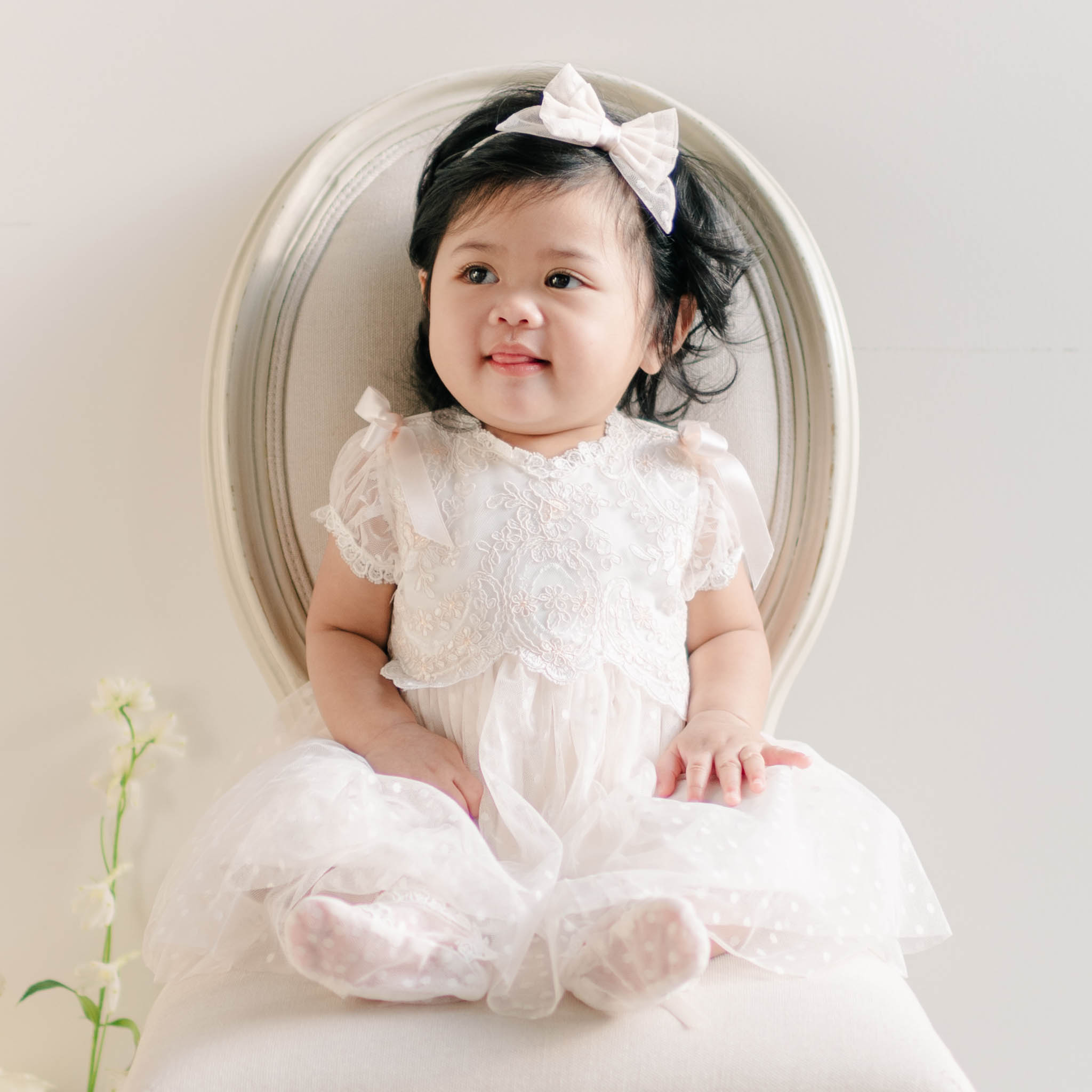 Sophia Dress & Bloomers at Baby Beau & Belle Sophia Dress & Bloomers at Baby Beau & Belle