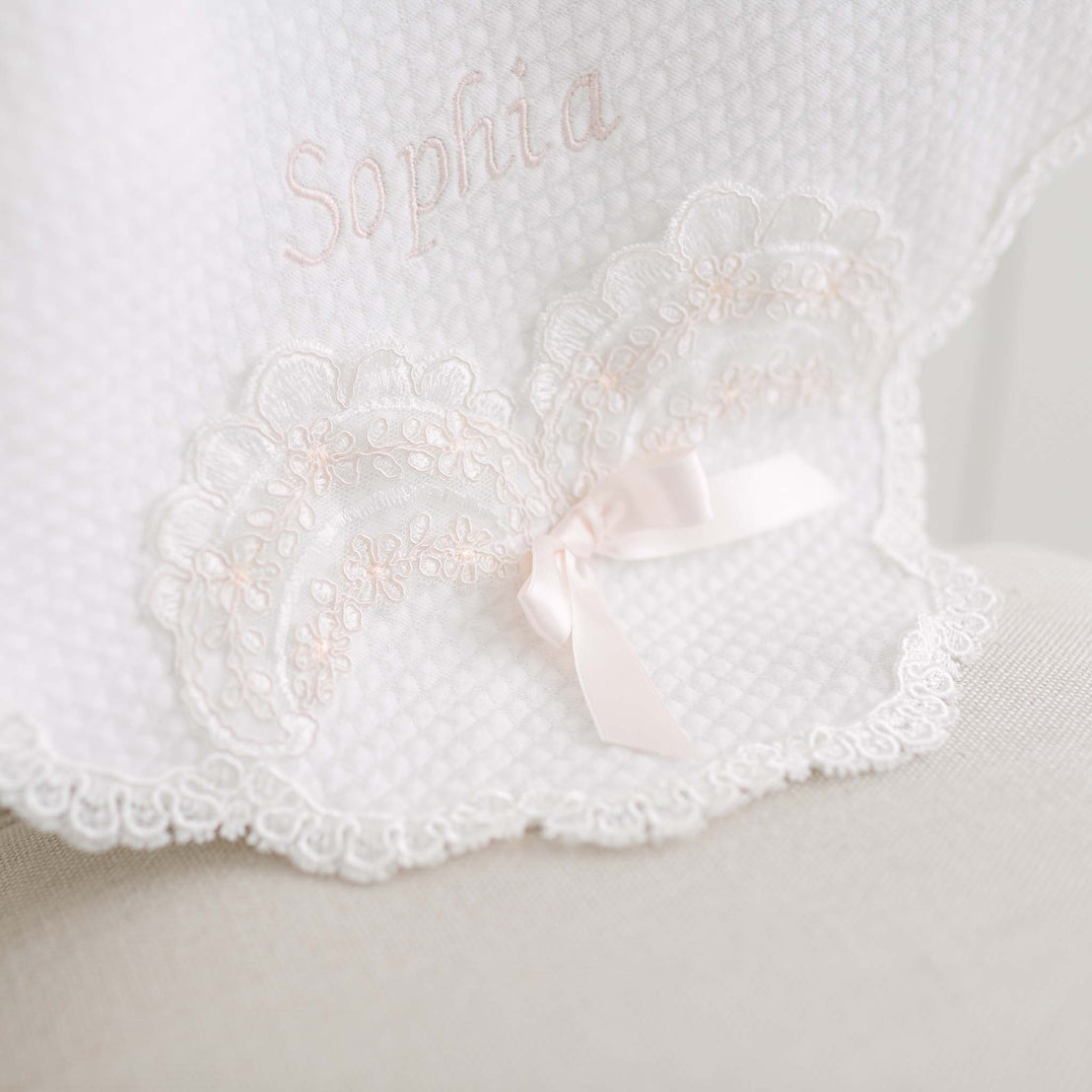 Sophia Personalized Blanket