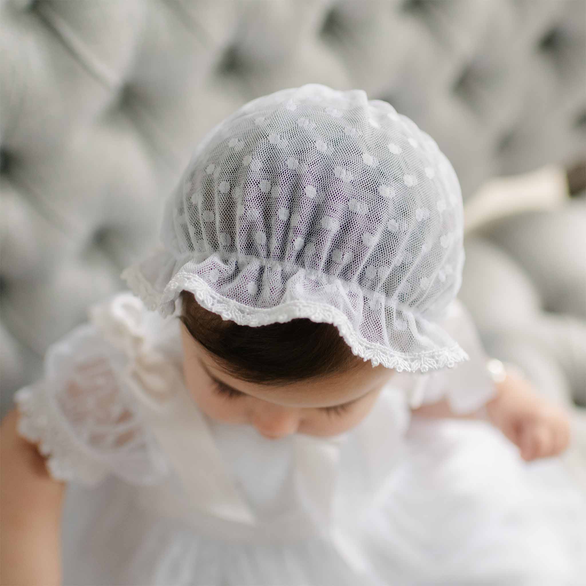 Stella Lace Bonnet