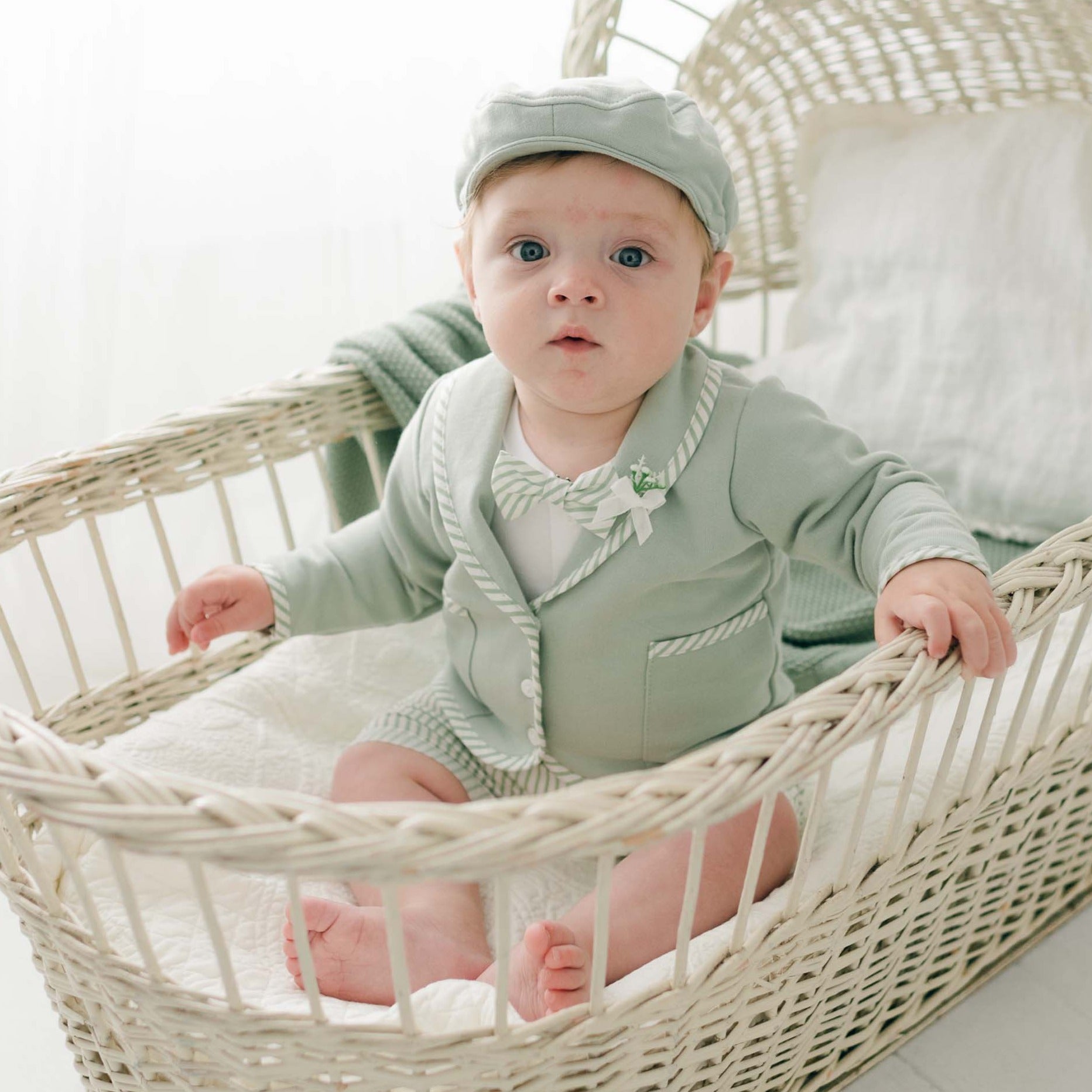 baby boy dress shorts mgoYE 6 Month Boy Clothes Baby Boy Formal Short Set Toddler Summer Gentleman Outfit Kid Short Sleeve Bowtie Shirt Suspender Shorts Suit(Light Green,5-6 Years)