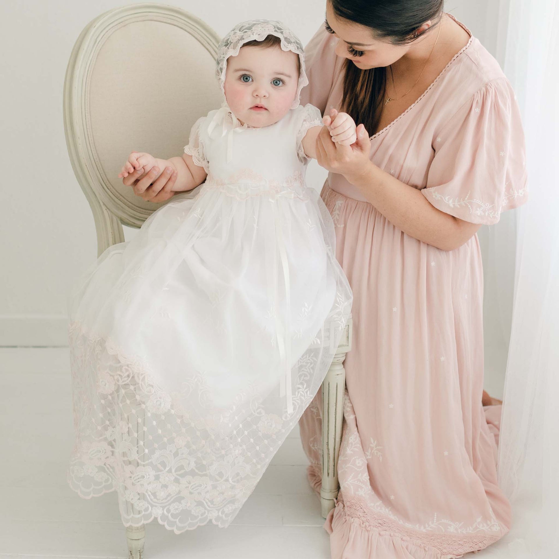 Joli Christening Gown at Baby Beau & Belle