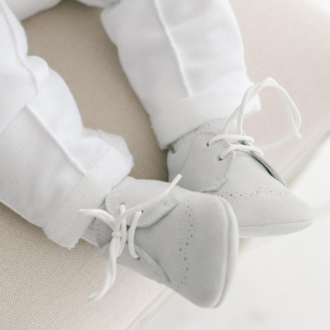 Dove Grey Suede Shoes