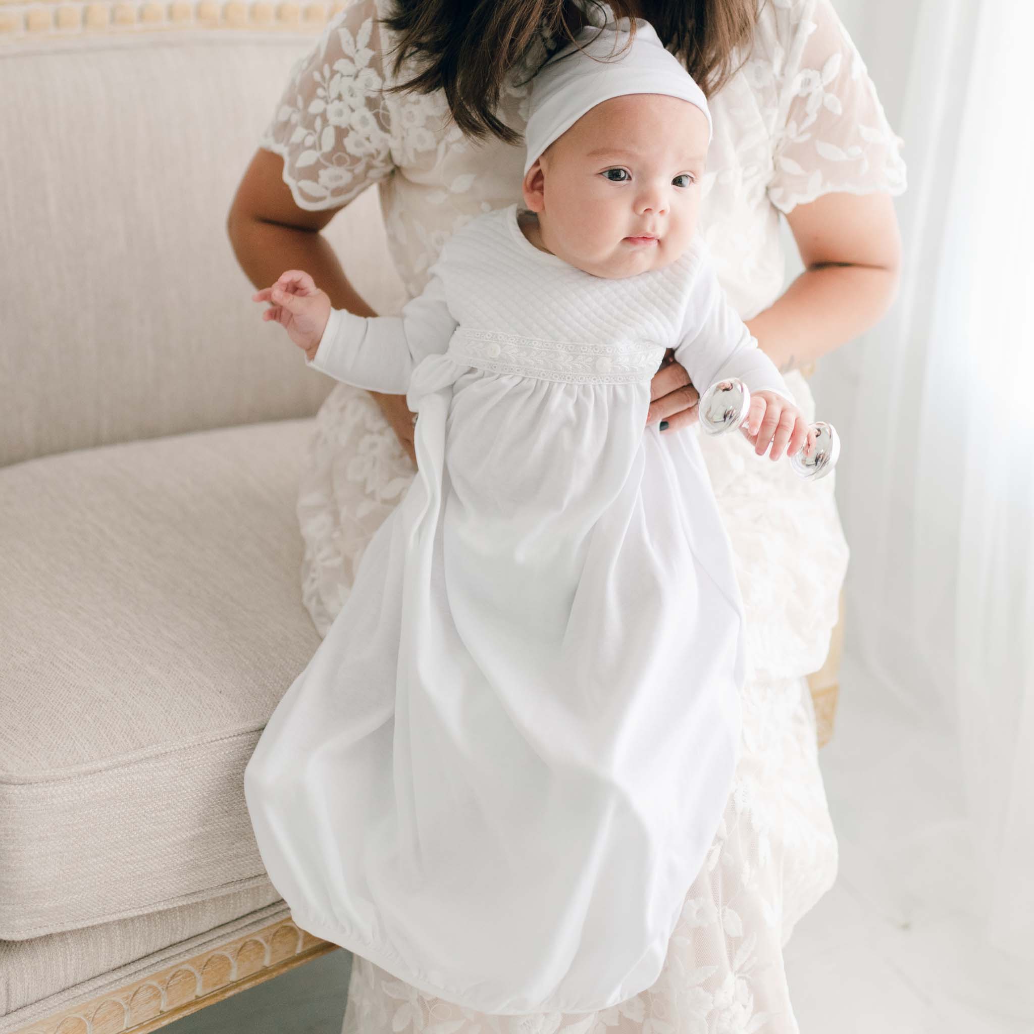 Elijah Newborn Gown at Baby Beau & Belle
