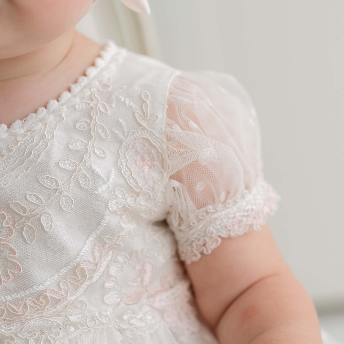 Elizabeth Christening Gown & Bonnet