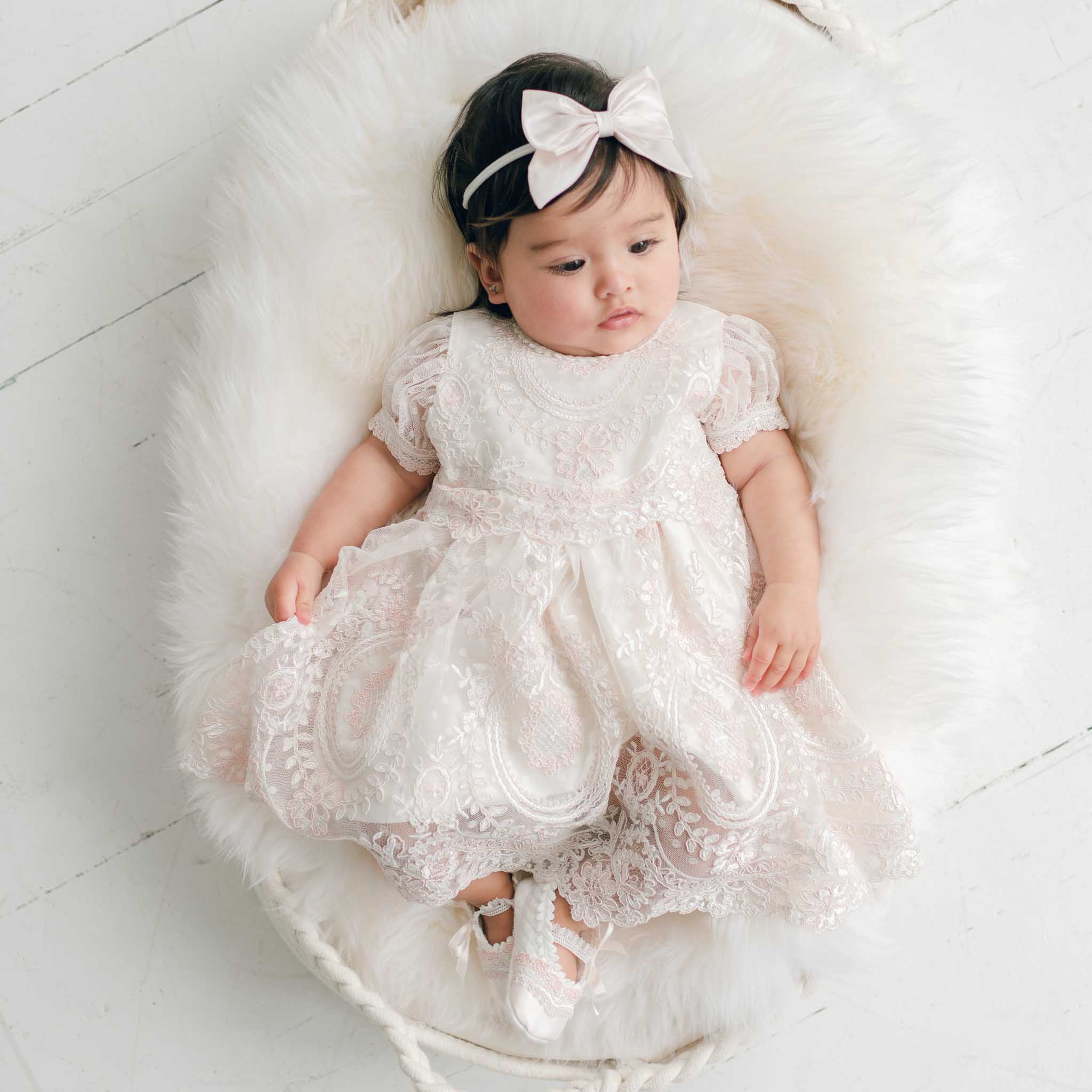 Elizabeth Dress at Baby Beau & Belle