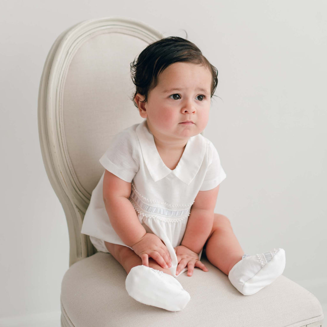 Ethan Linen Romper