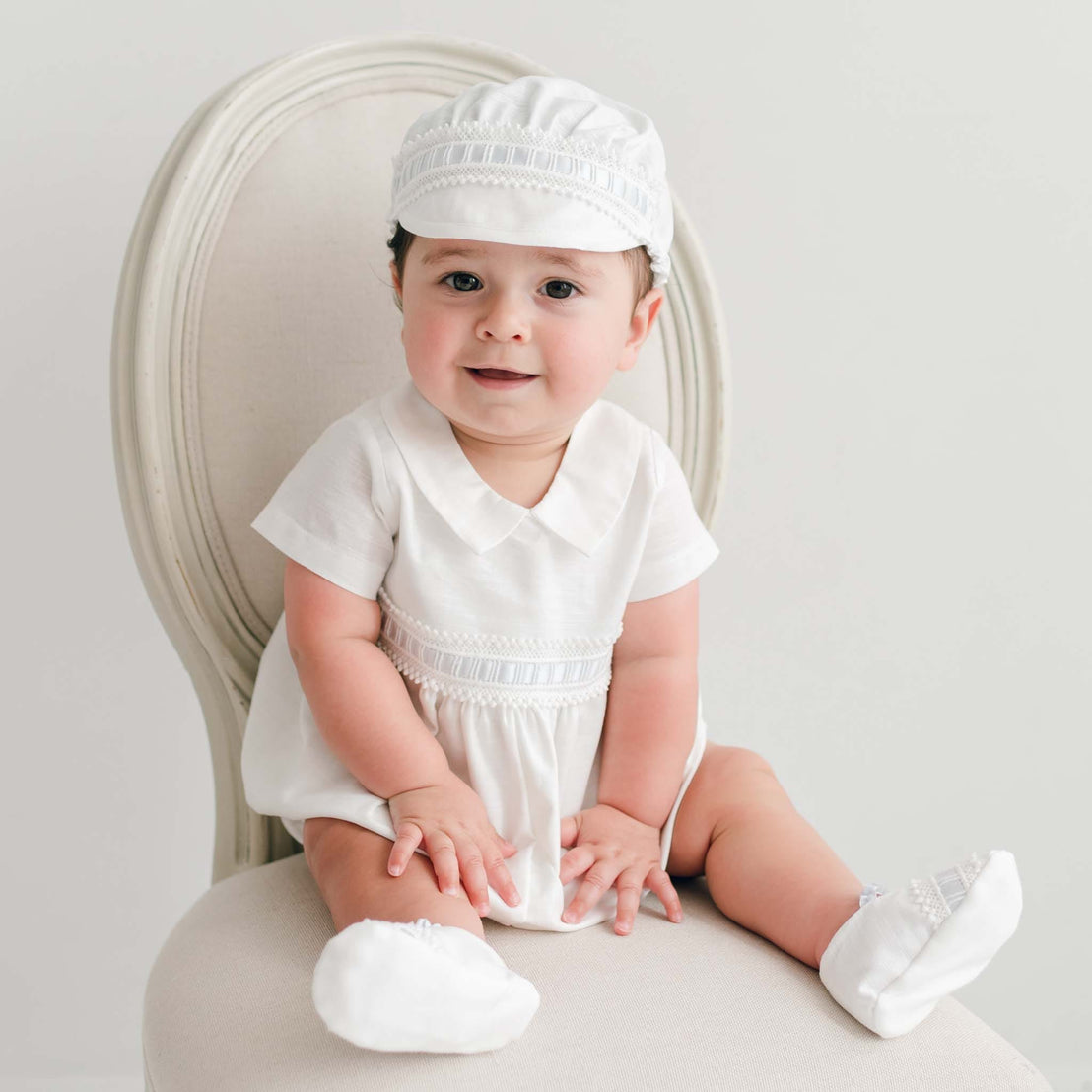 Ethan Linen Romper
