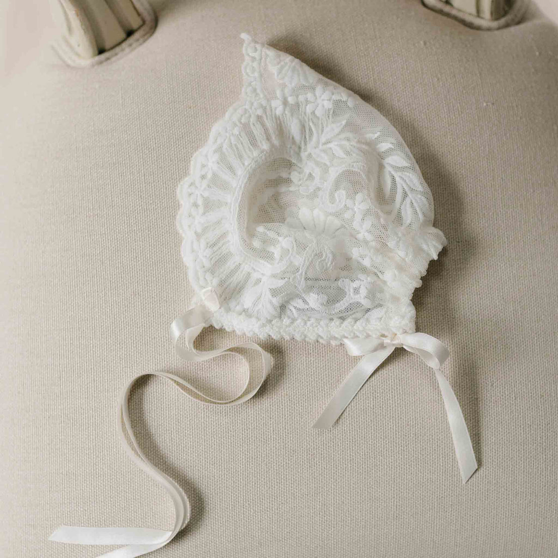 Harper Lace Bonnet