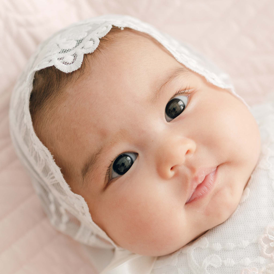 Harper Lace Bonnet