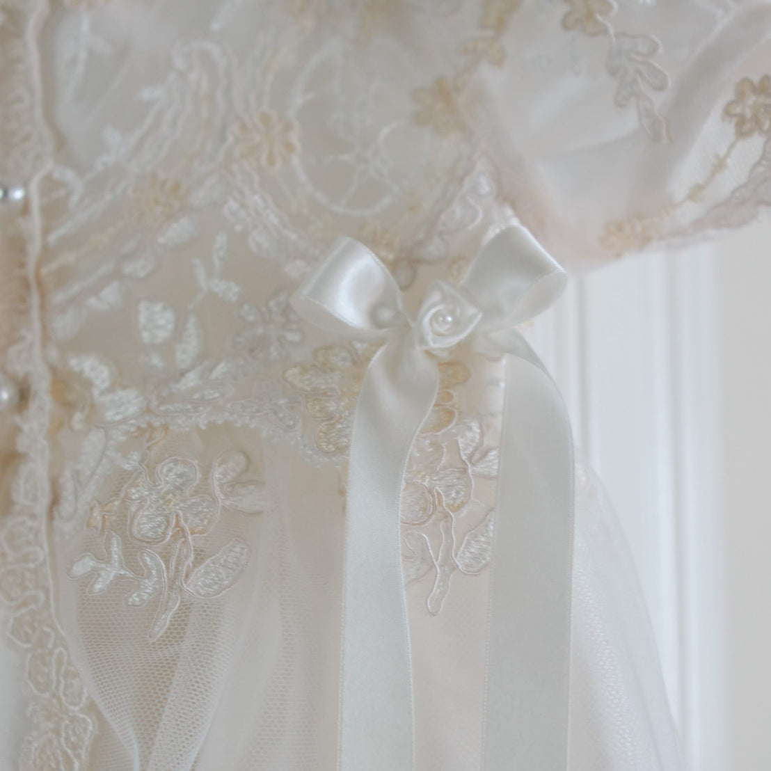 Kristina Christening Gown & Bonnet
