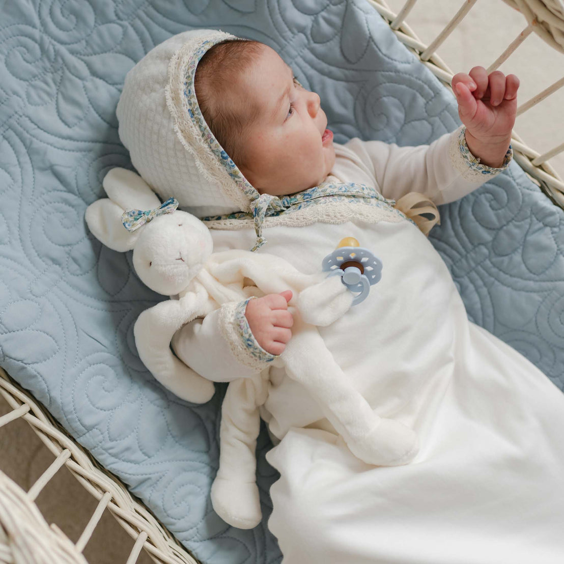 Lillian Bunny Buddy | Pacifier Holder