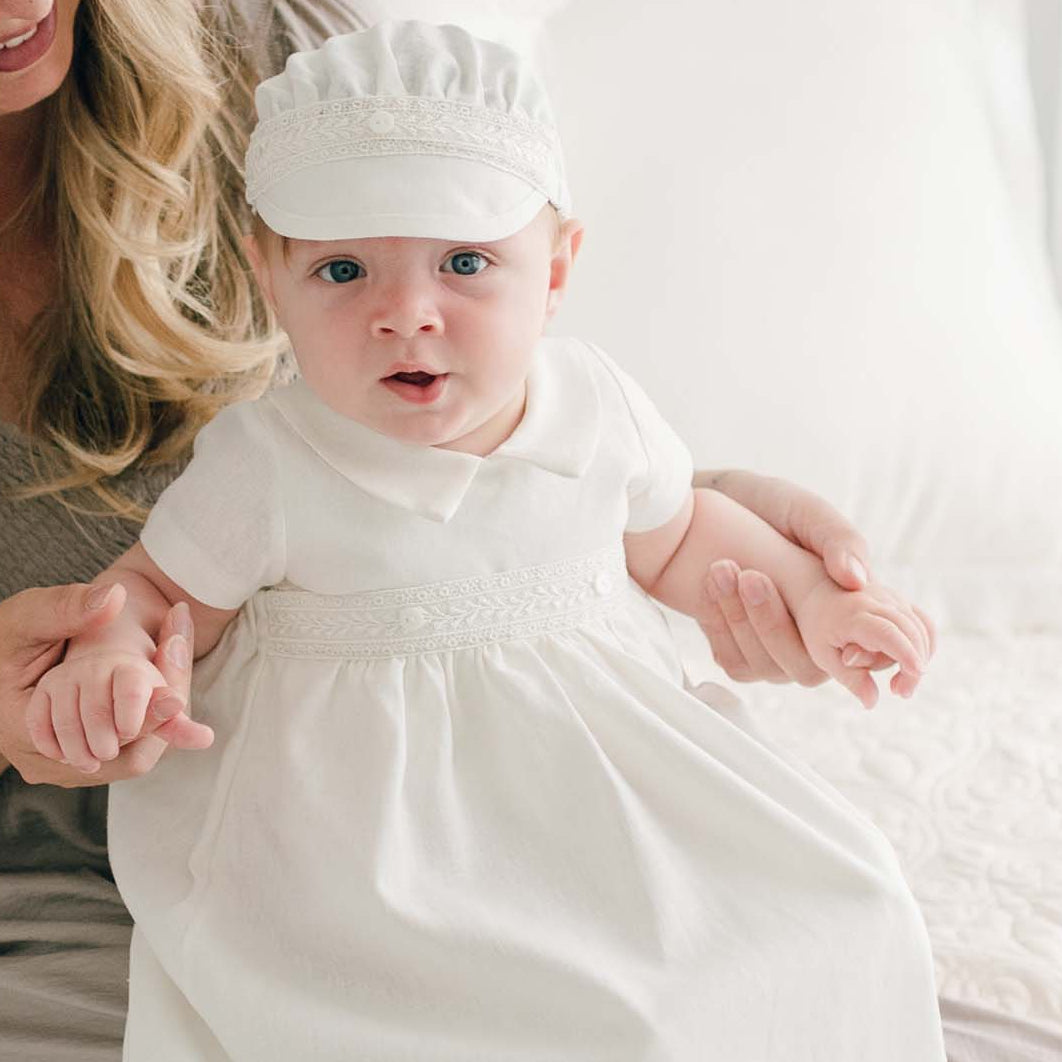 Oliver Convertible Gown | Romper & Skirt Set – Baby Beau and Belle