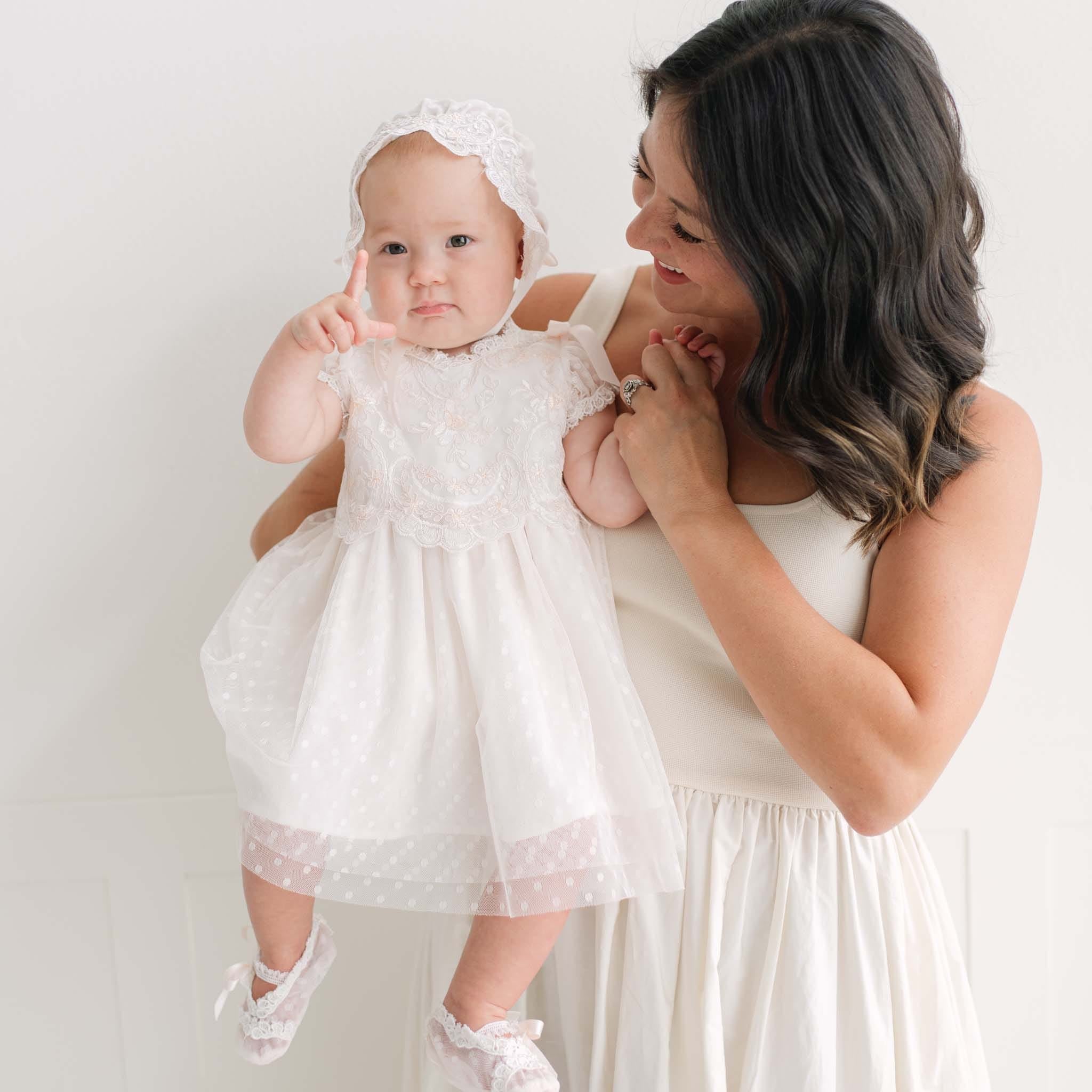 Sophia Dress & Bloomers at Baby Beau & Belle