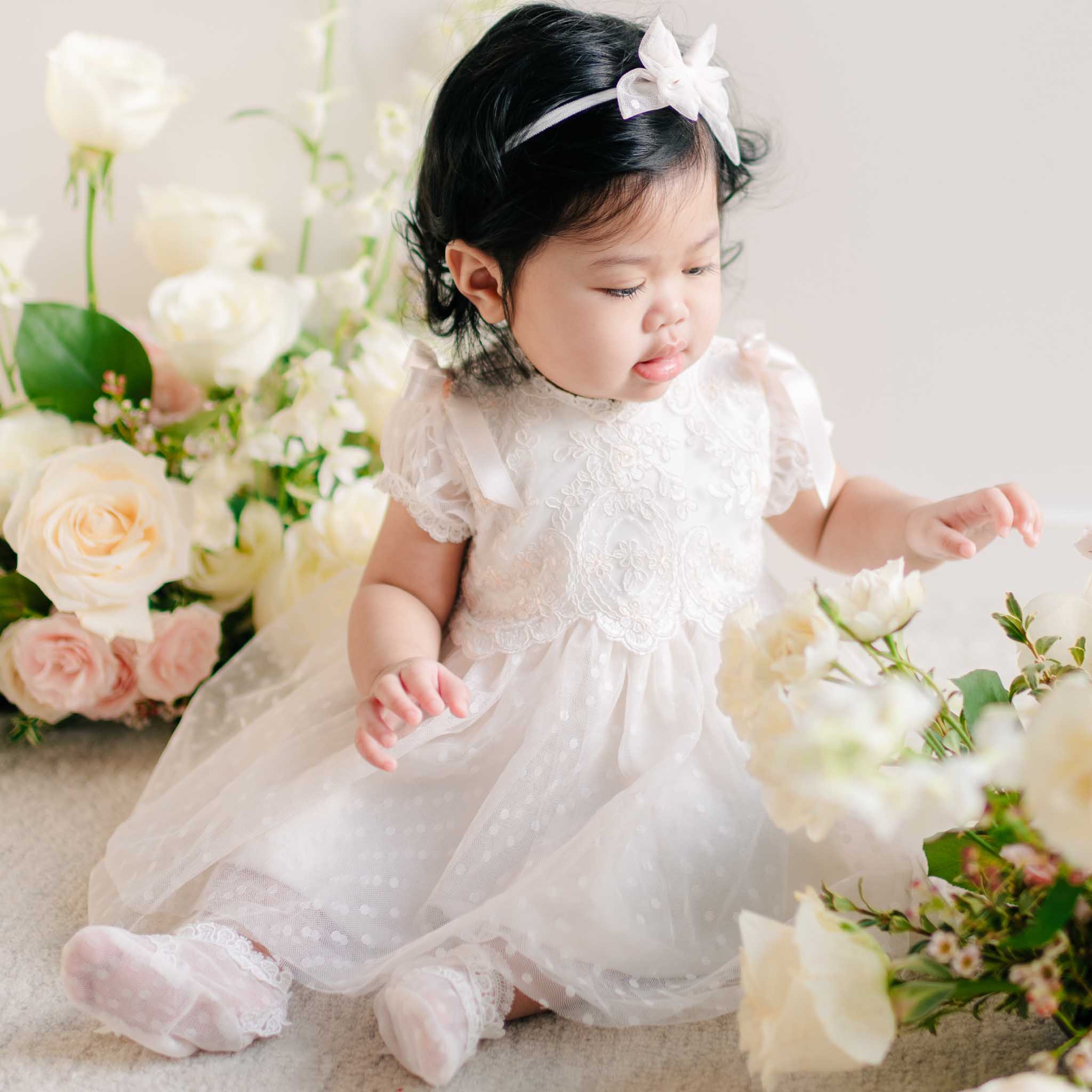 Sophia Dress & Bloomers at Baby Beau & Belle