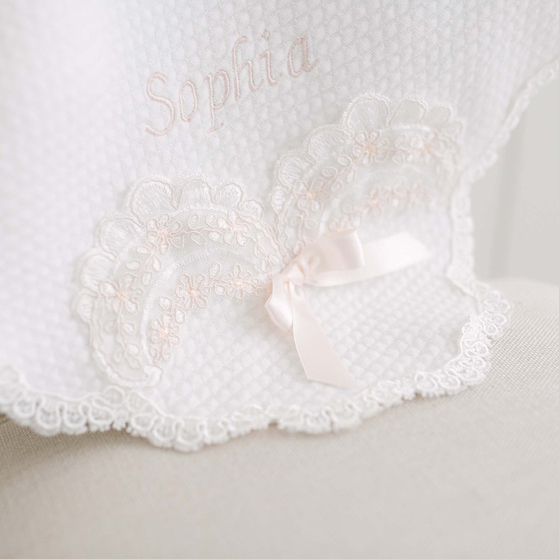 Sophia Personalized Blanket