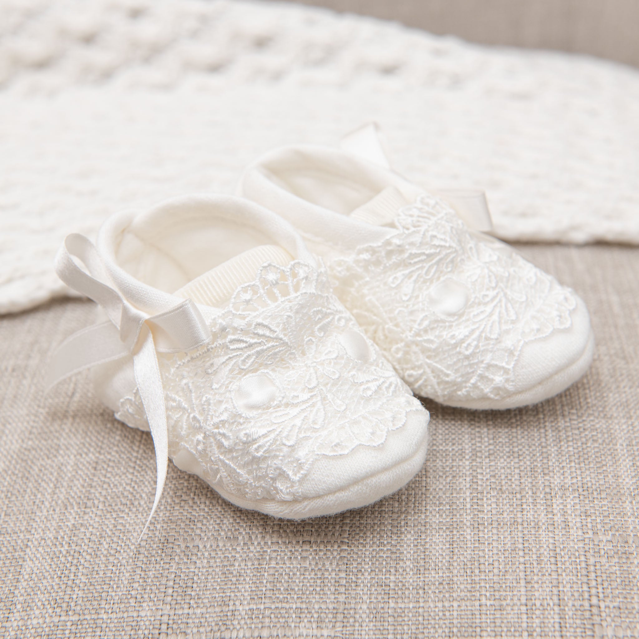 Madeline Quilted Booties – Baby Beau and Belle