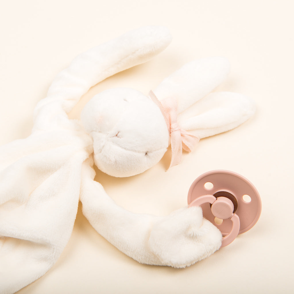 Silly Bunny Buddy & Pacifier – Baby Beau and Belle