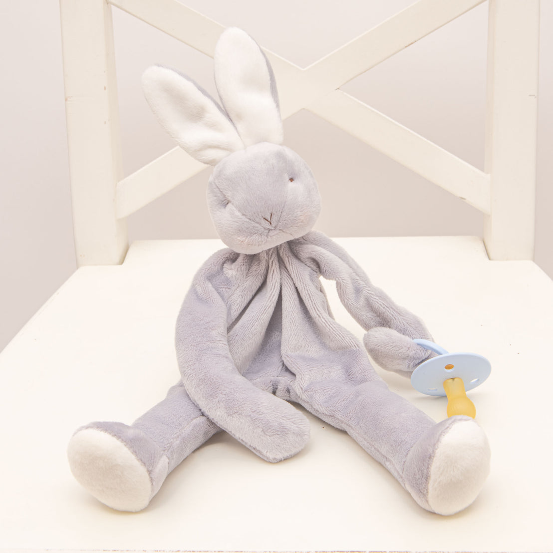 Asher Silly Bunny Buddy | Pacifier Holder