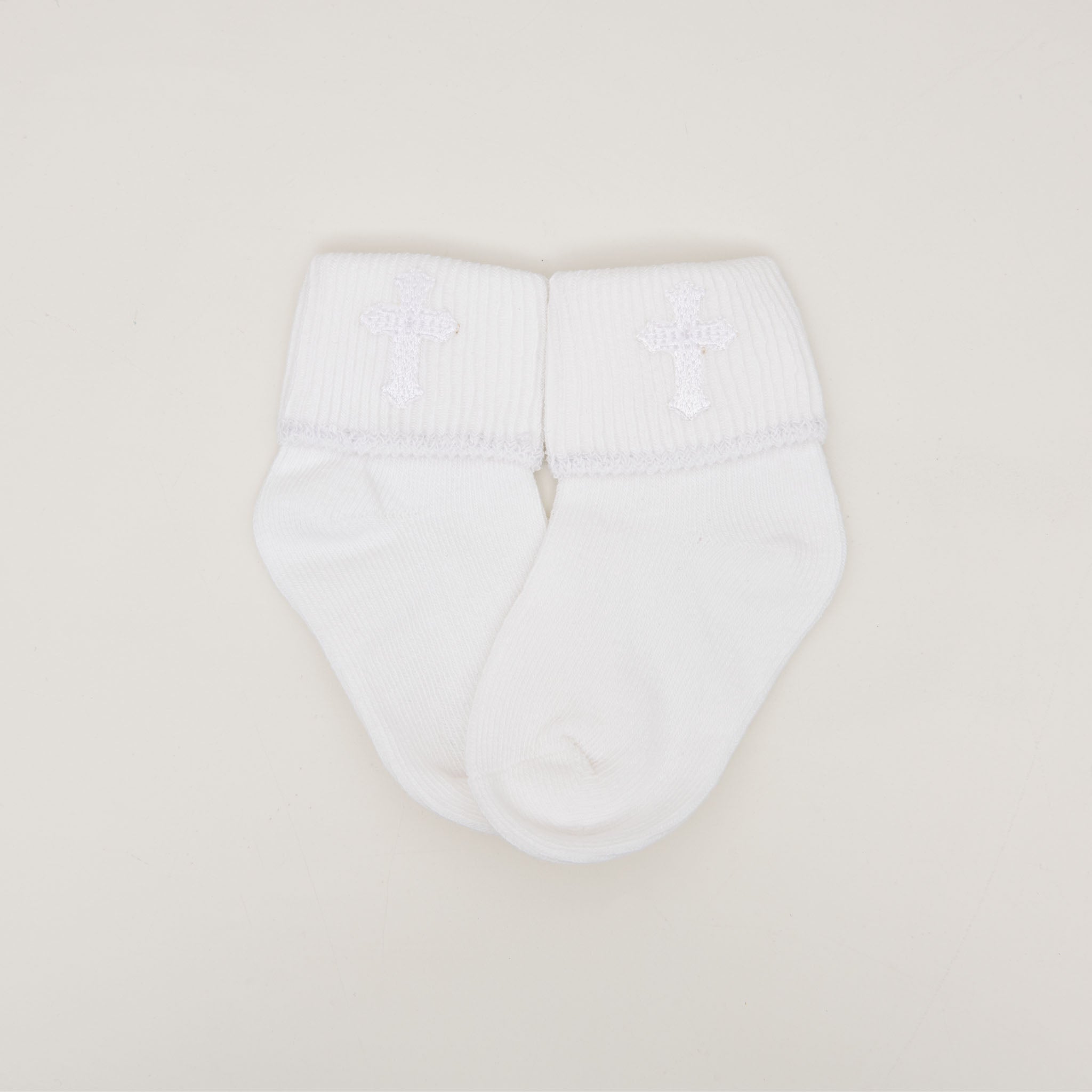 Baby Boy White Socks – Baby Beau and Belle