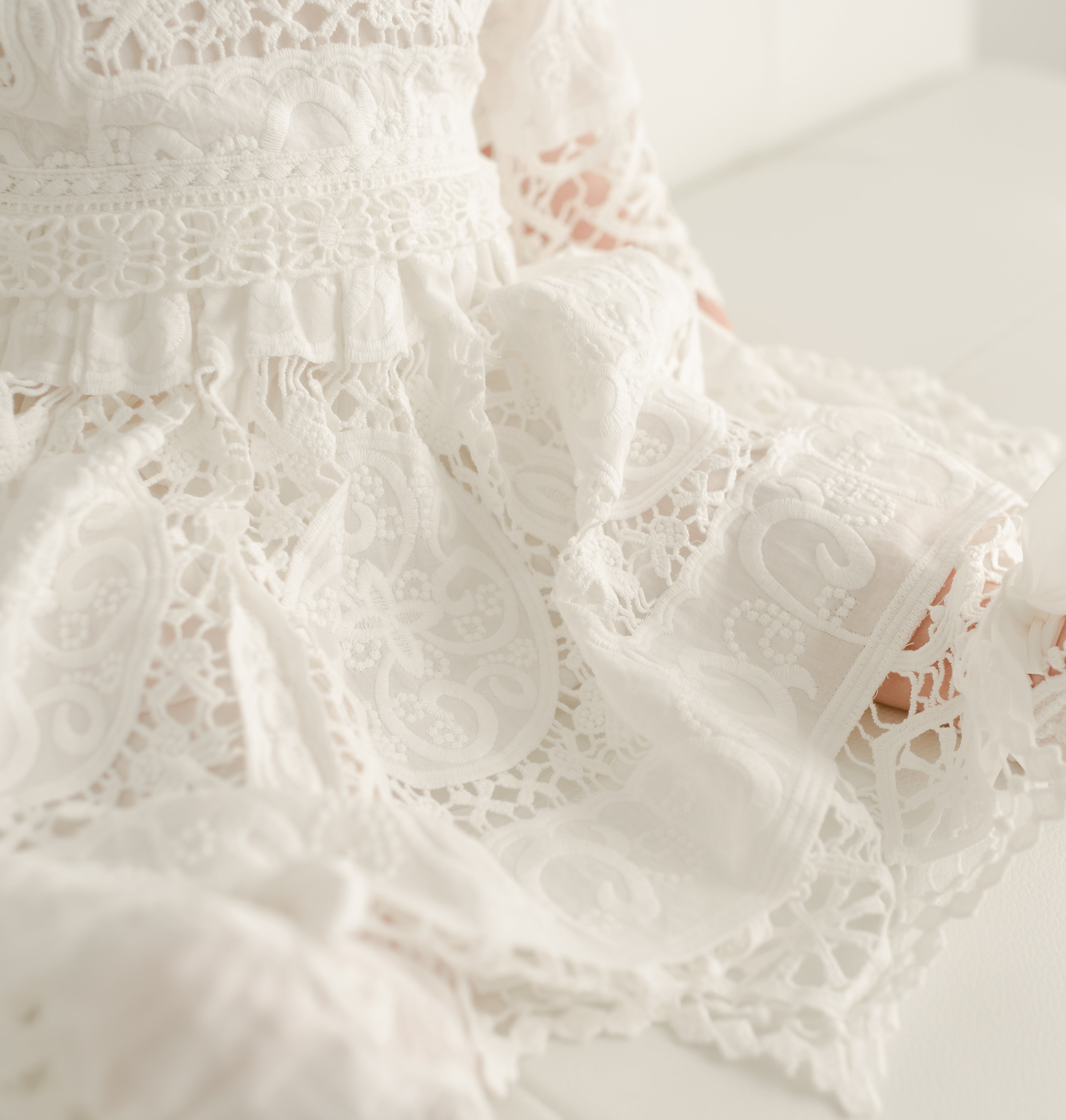 Adeline Lace Dress & Bloomers at Baby Beau & Belle Adeline Lace Dress & Bloomers at Baby Beau & Belle