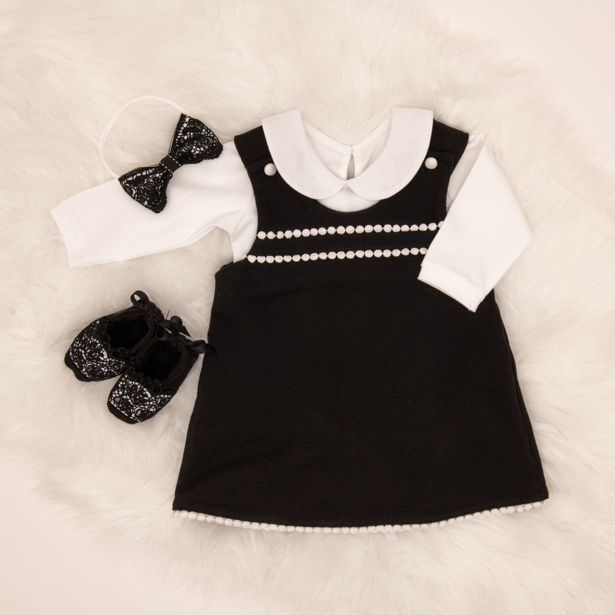 June Jumper Dress Set Baby Beau and Belle June Jumper Dress Set Baby Beau and Belle