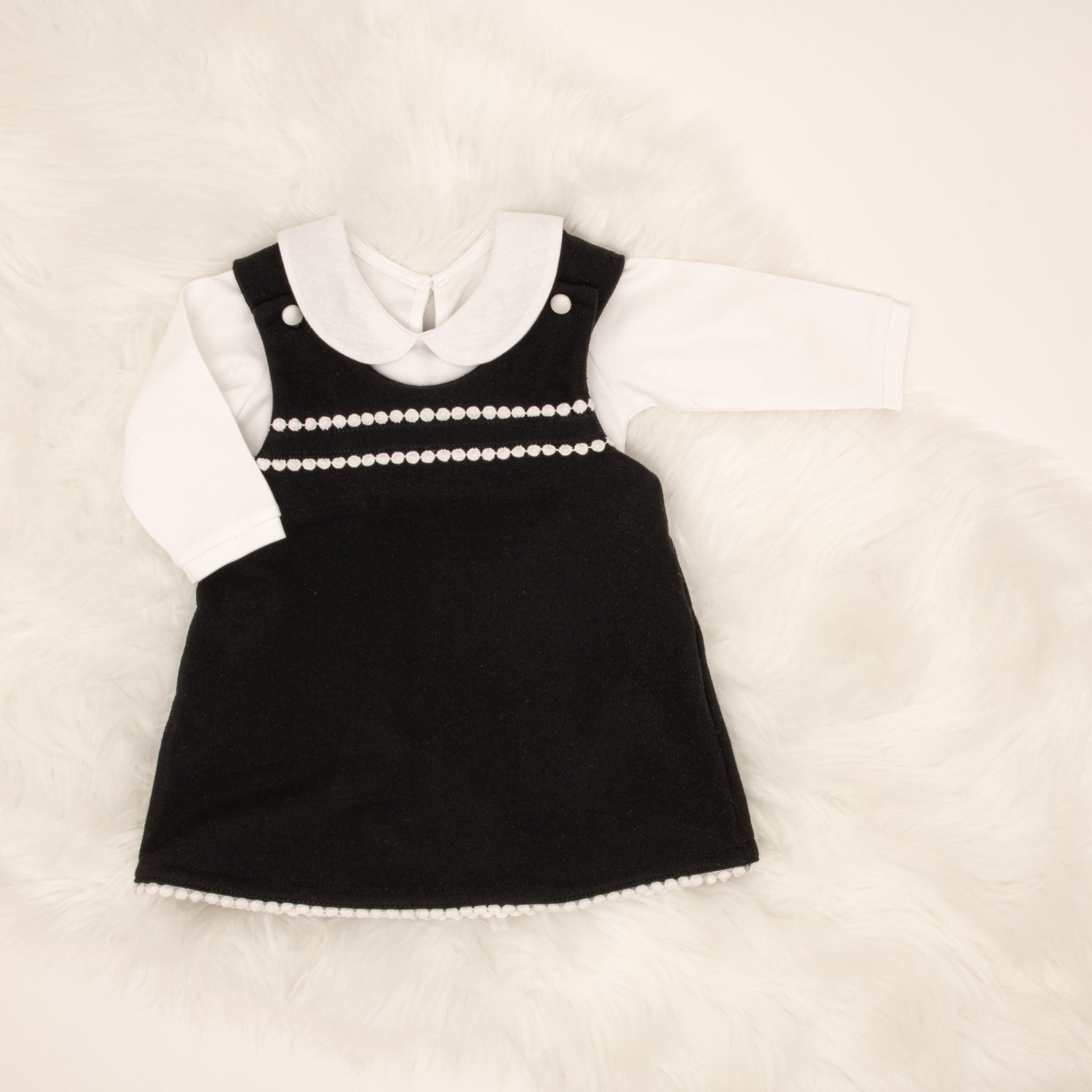 June Jumper Dress Set Baby Beau and Belle June Jumper Dress Set Baby Beau and Belle