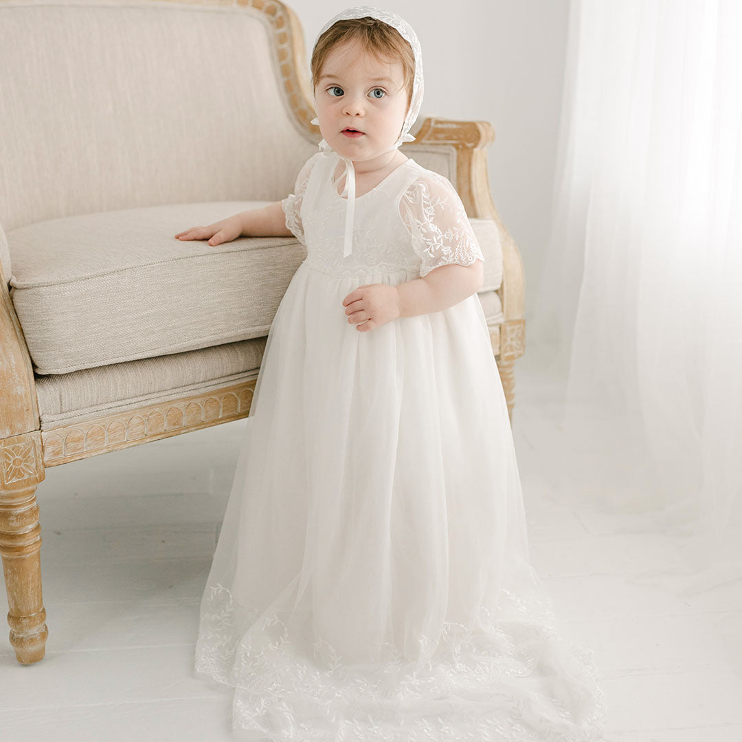 Ella Christening Gown at Baby Beau & Belle Ella Christening Gown at Baby Beau & Belle