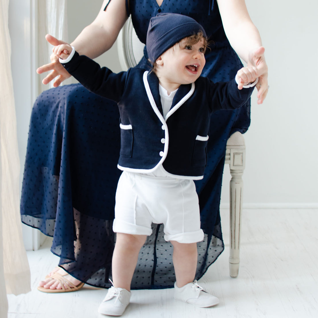 Elliott 3-Piece Shorts Suit – Baby Beau and Belle