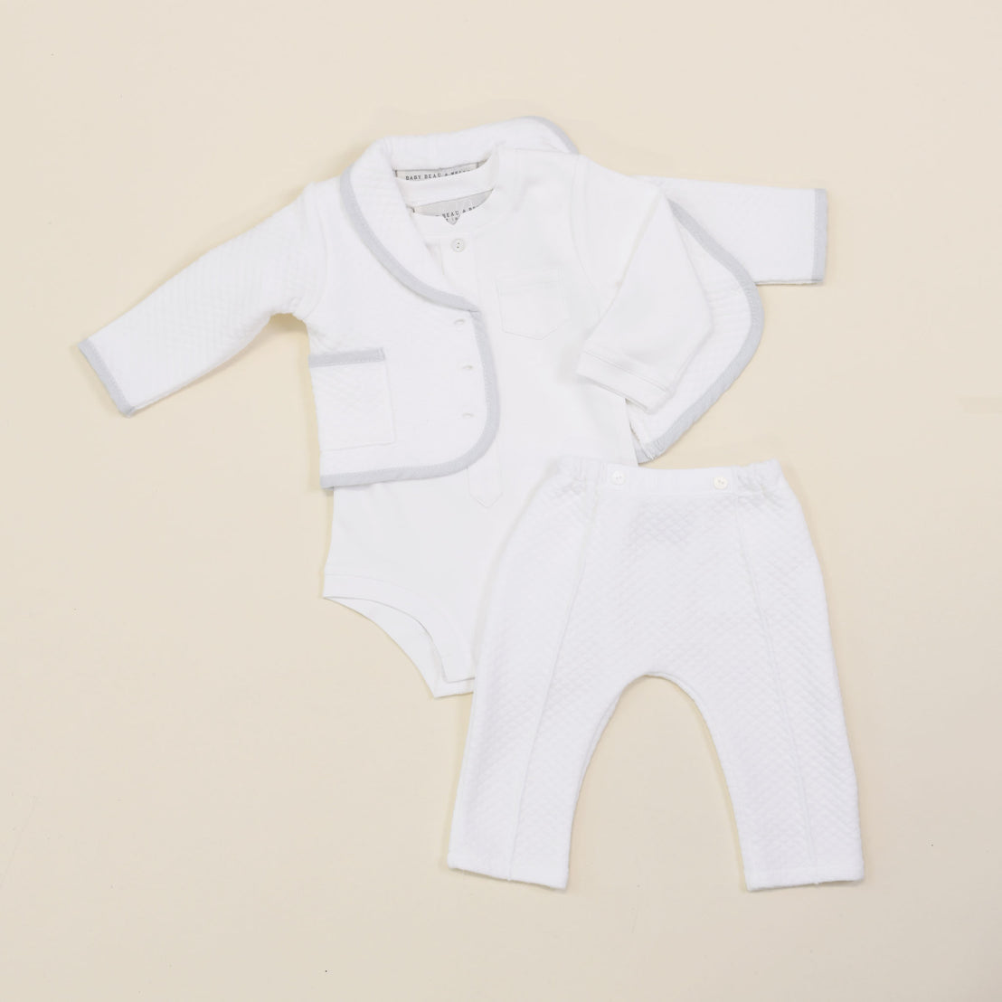 Harrison Quilted Newborn Suit
