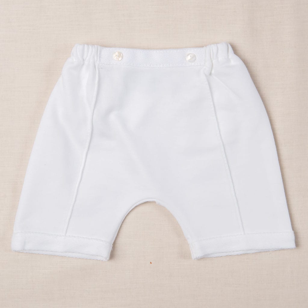 The Asher shorts, part of the baby boy shorts suit.